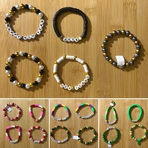 🎨Holiday-Themed Beaded Bracelets – Posh Shows Exclusive🎉